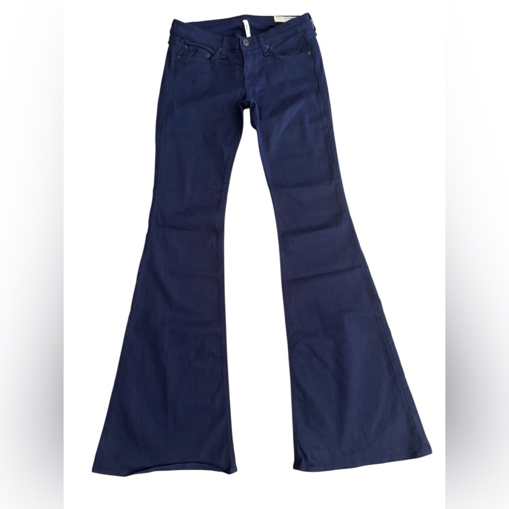 RAG & BONE FLARE DARK WASH INDIGO JEANS SIZE 28